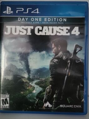 PlayStation PS4 Just Cause 4 Day One Edition - Black/Blue